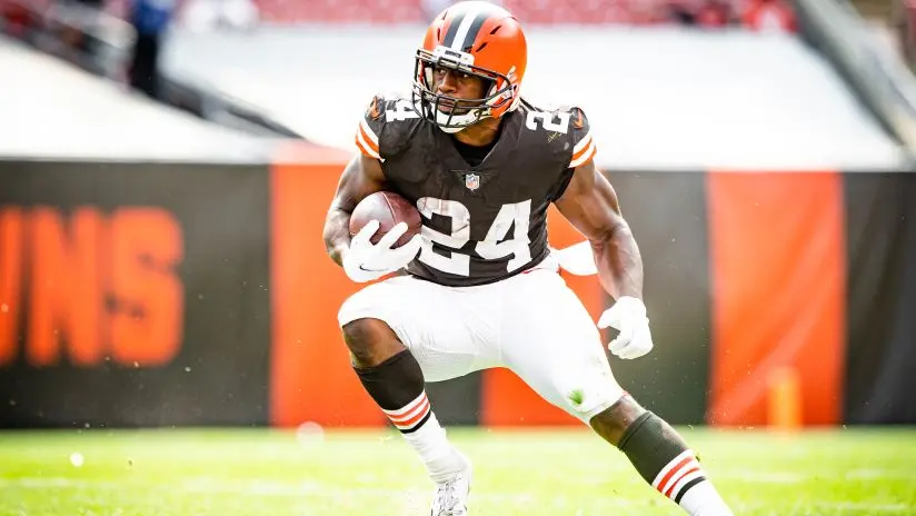 Nick Chubb running back Cleveland Browns