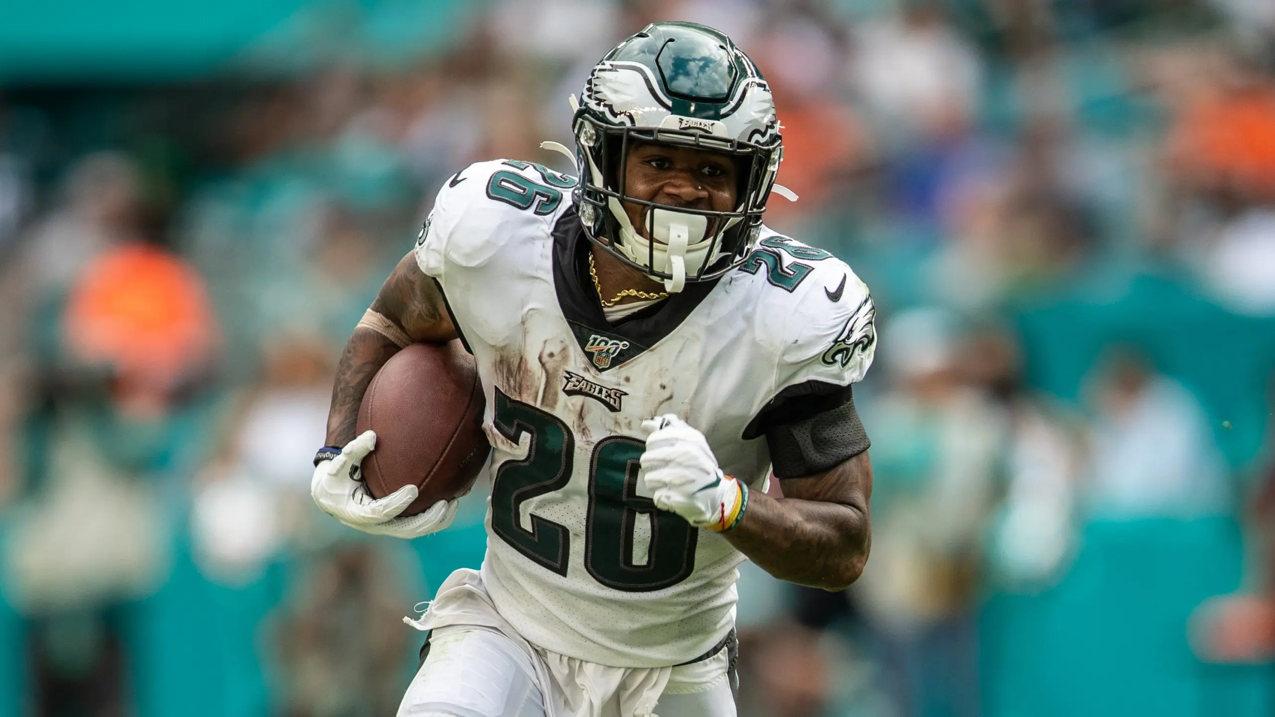 Miles Sanders, running back do Philadelphia Eagles