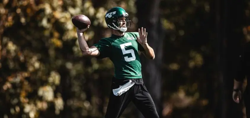 Joe Flacco pelo New York Jets