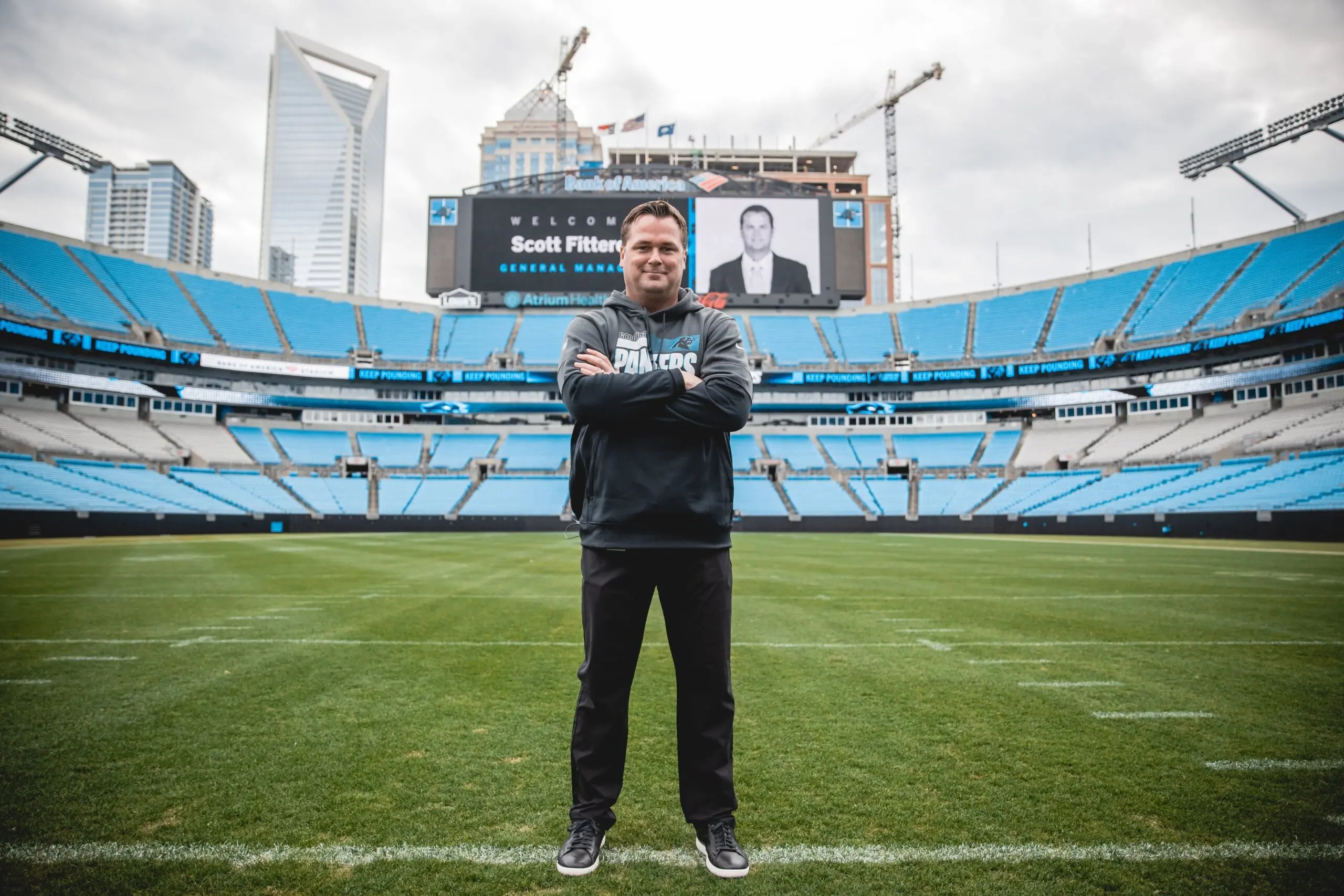 general manager Carolina Panthers Scott Fitterer