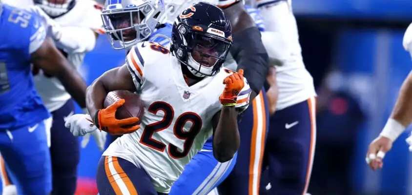 Tarik Cohen running back Chicago Bears