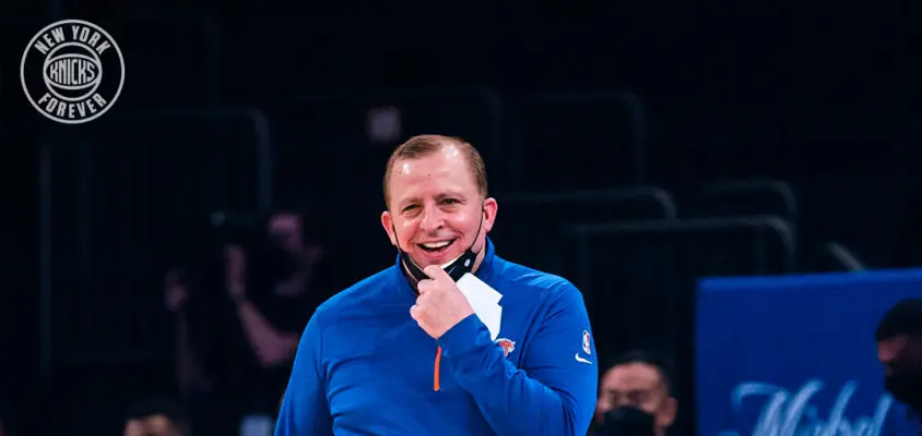 Tom Thibodeau, dos Knicks, é eleito o melhor técnico da temporada 2020-21