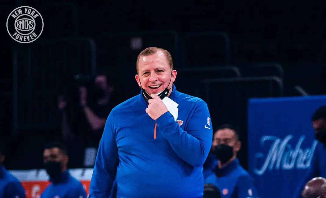 Tom Thibodeau, dos Knicks, é eleito o melhor técnico da temporada 2020-21