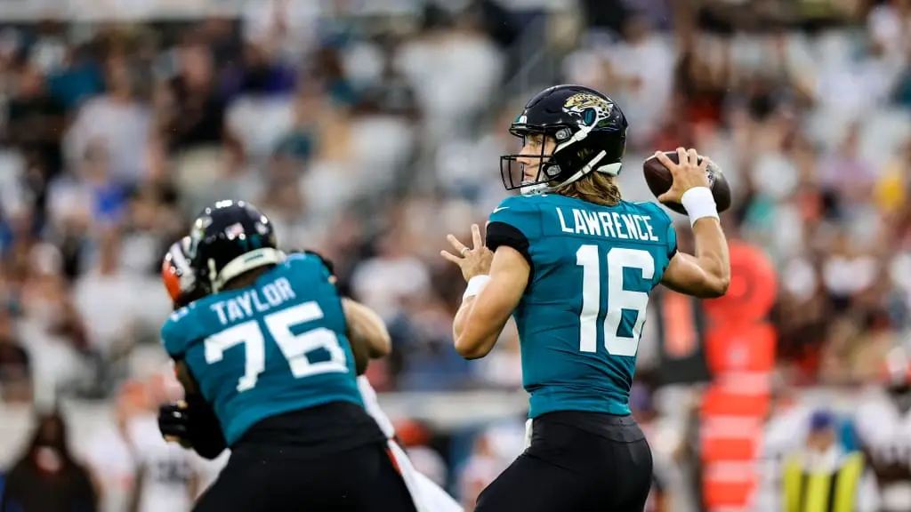 Trevor Lawrence quarterback Jacksonville Jaguars