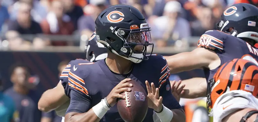 Chicago Bears QB Justin Fields