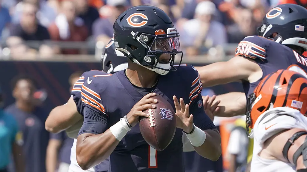 Chicago Bears QB Justin Fields