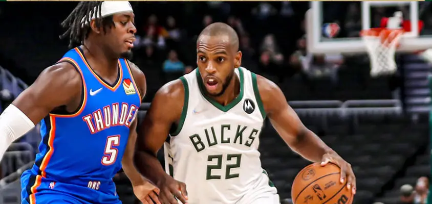 Middleton lidera Bucks em vitória sobre o Thunder