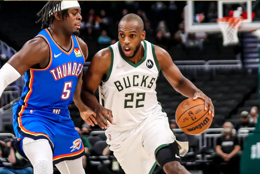 Middleton lidera Bucks em vitória sobre o Thunder