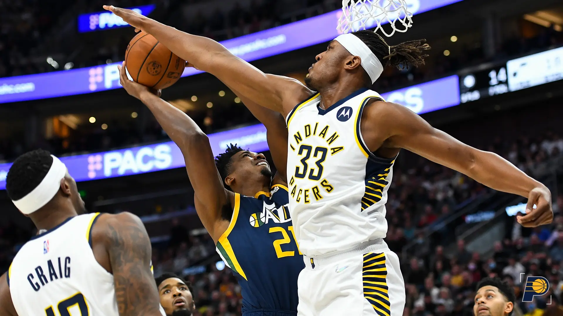 Pacers vencem Jazz em jogo marcado por confusão entre Gobert e Turner