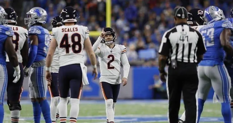 Cairo Santos - kicker brasileiro do Chicago Bears