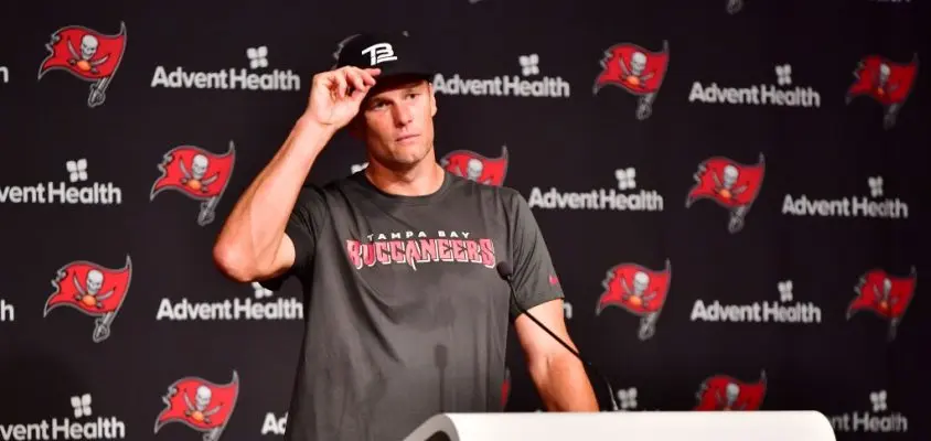 Tom Brady Tampa Bay Buccaneers quarterback