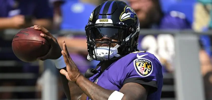 Lamar Jackson QB Baltimore Ravens