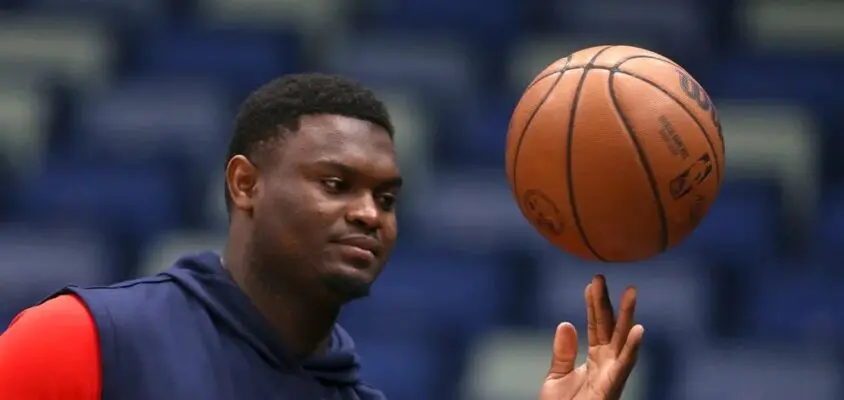 Zion Williamson está pronto para a temporada 2022/23 da NBA, após ficar um ano de fora com uma lesão no pé