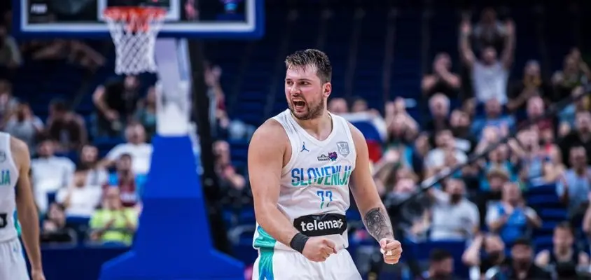 Luka Doncic brilha e comanda classificação da Eslovênia