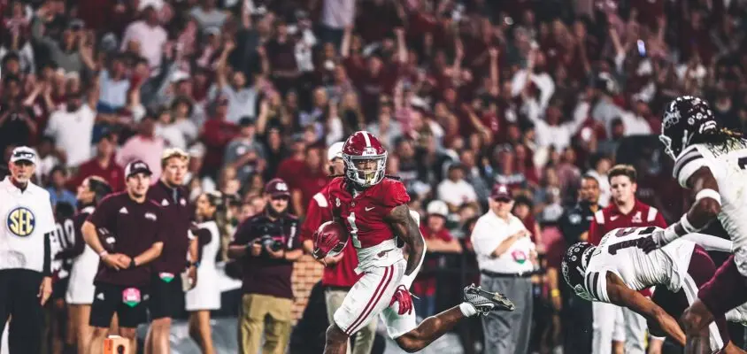 Jahmyr Gibbs - Alabama vs Mississippi State