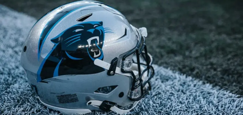 Carolina Panthers helmet