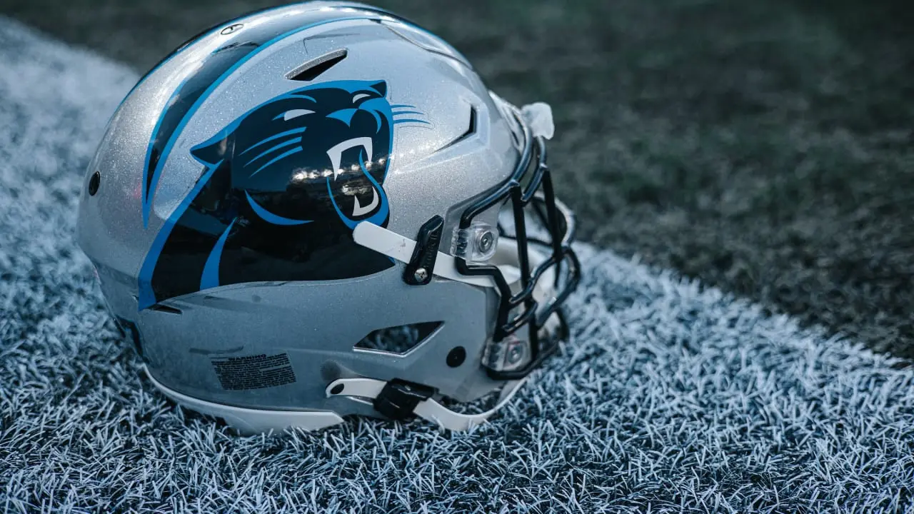 Carolina Panthers helmet