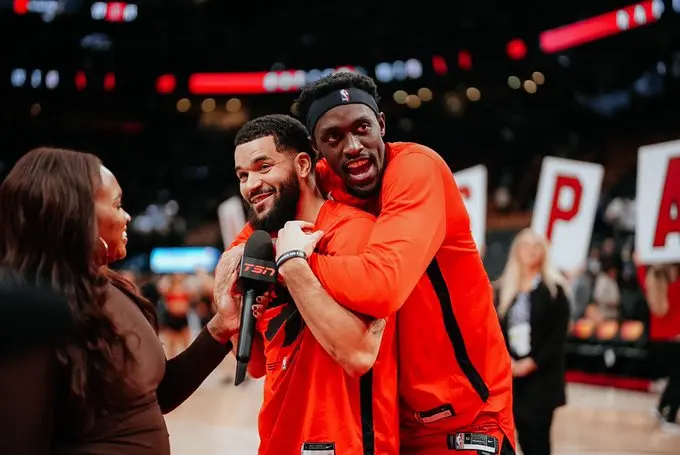 VanVleet e Siakam