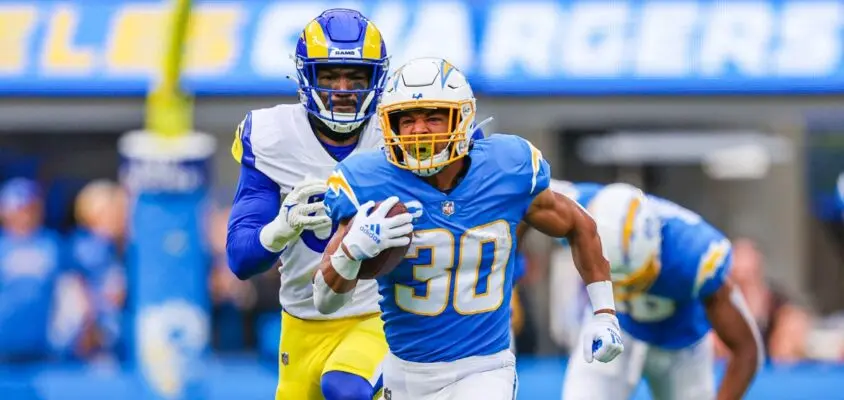 Austin Ekeler - Los Angeles Chargers vs Los Angeles Rams