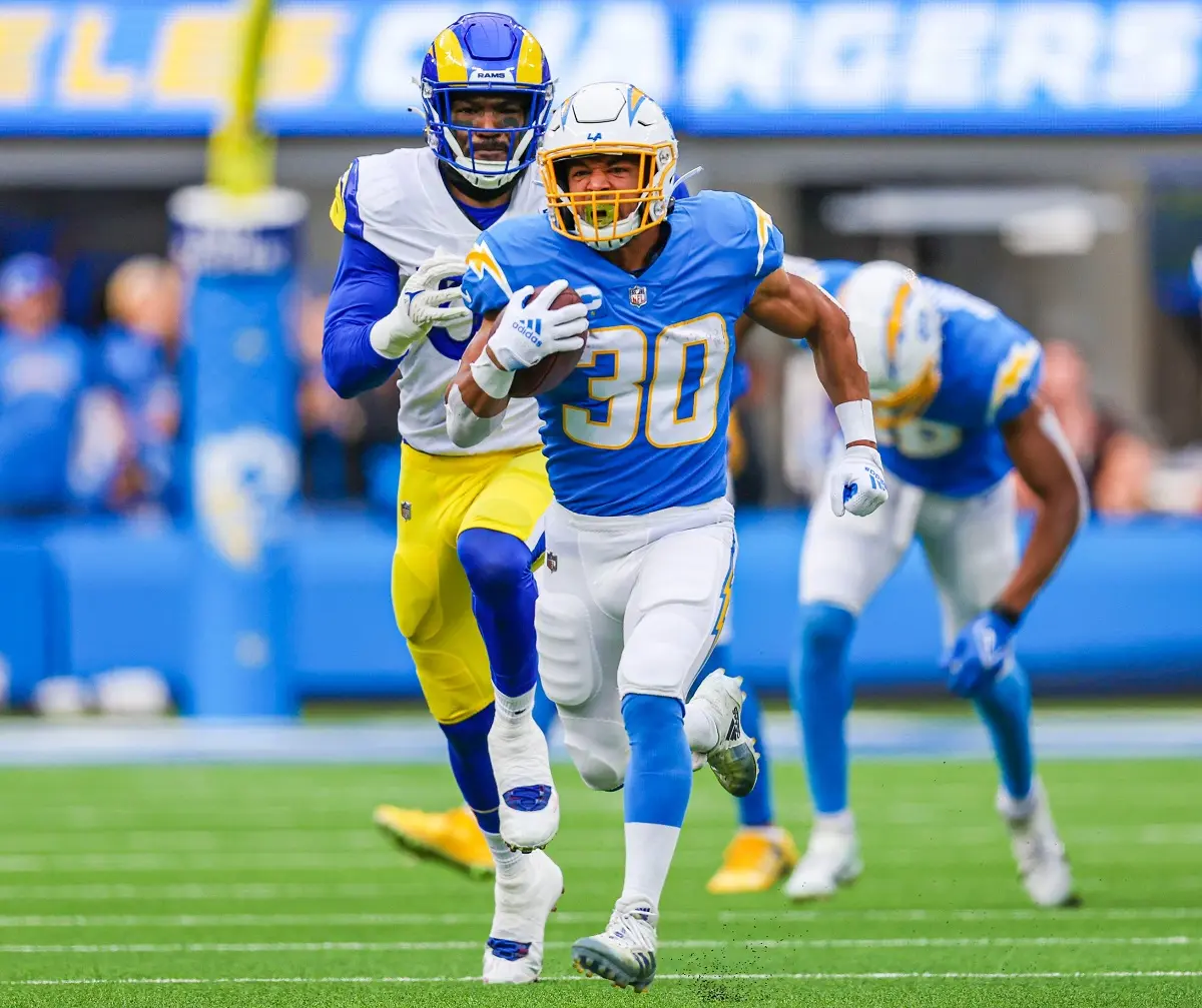 Austin Ekeler - Los Angeles Chargers vs Los Angeles Rams