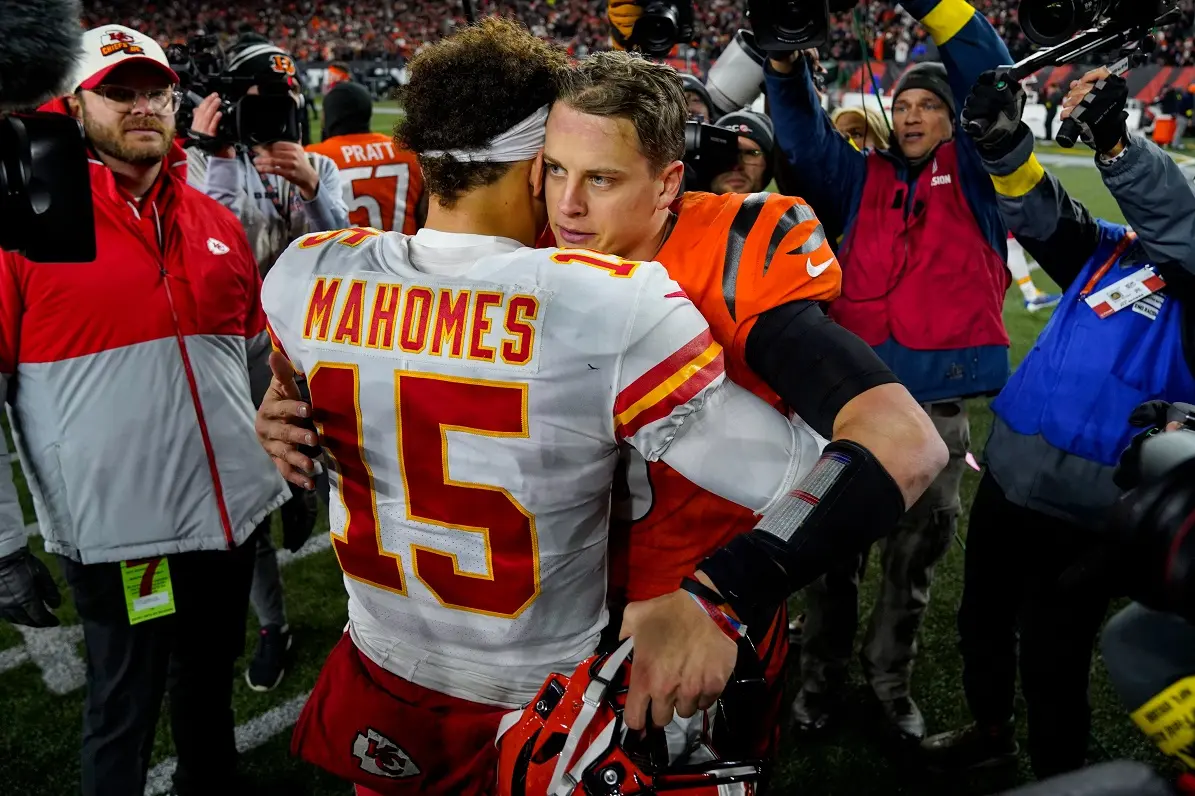 Bengals Chiefs in AFC Championship Game back-to-back - Patrick Mahomes and Joe Burrow