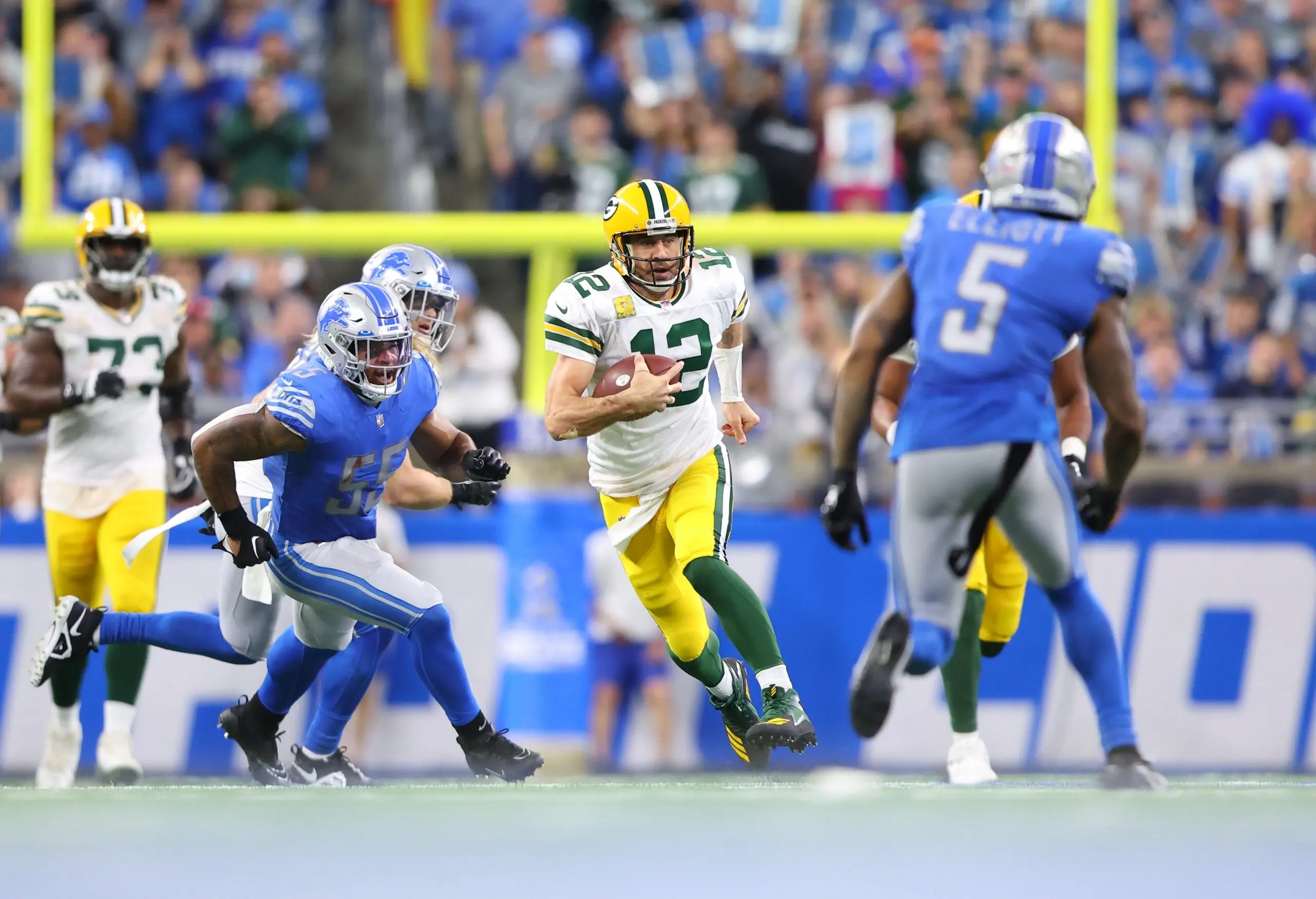 Green Bay Packers e Detroit Lions - NFL