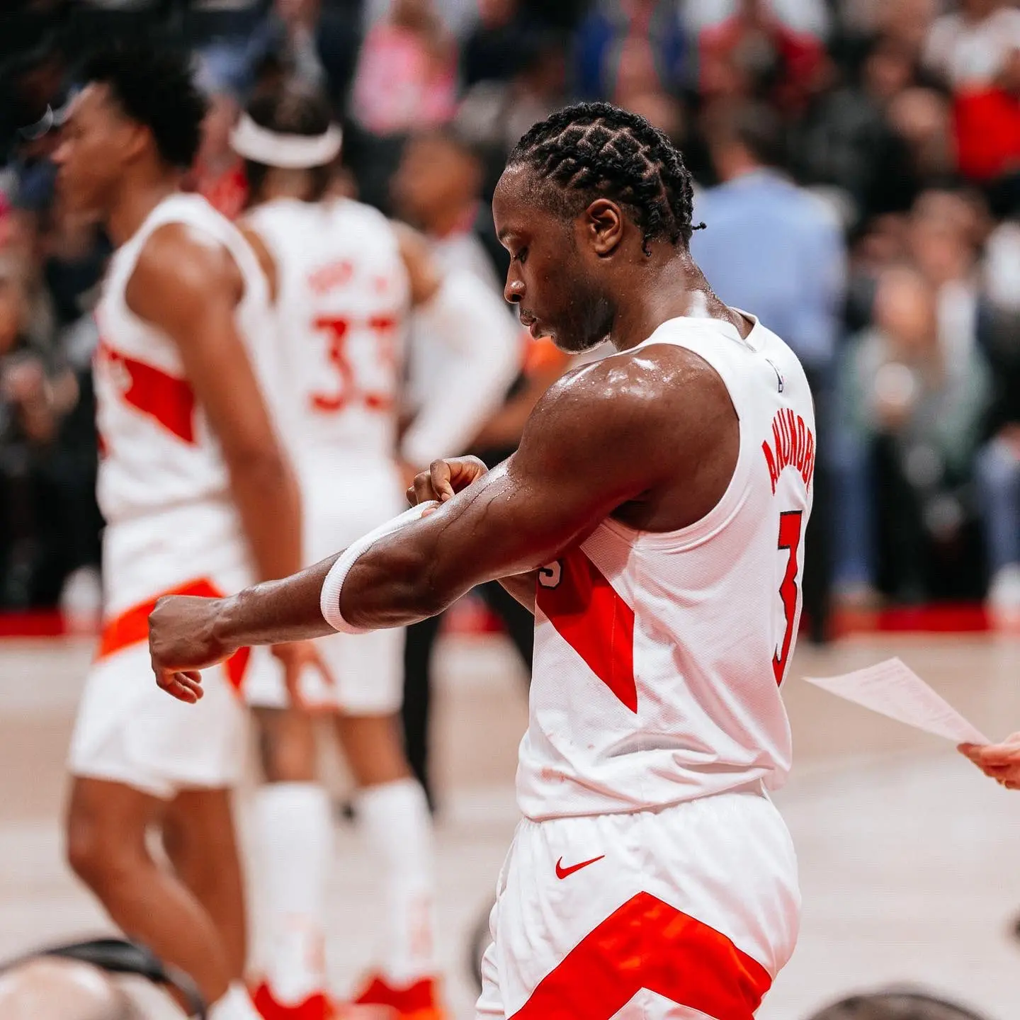 Raptors não desejam trocar Anunoby neste momento