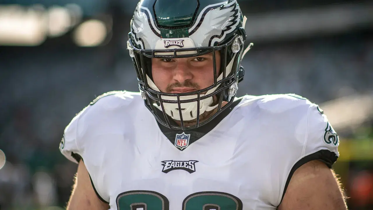 Landon Dickerson left guard Philadelphia Eagles