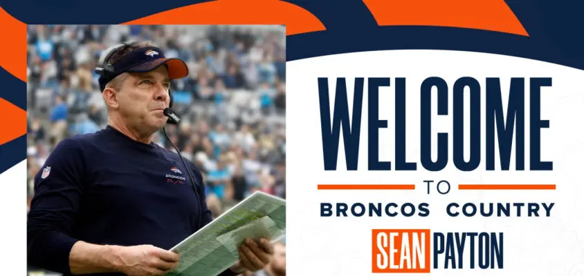 Sean Payton anúncio oficial head coach Denver Broncos