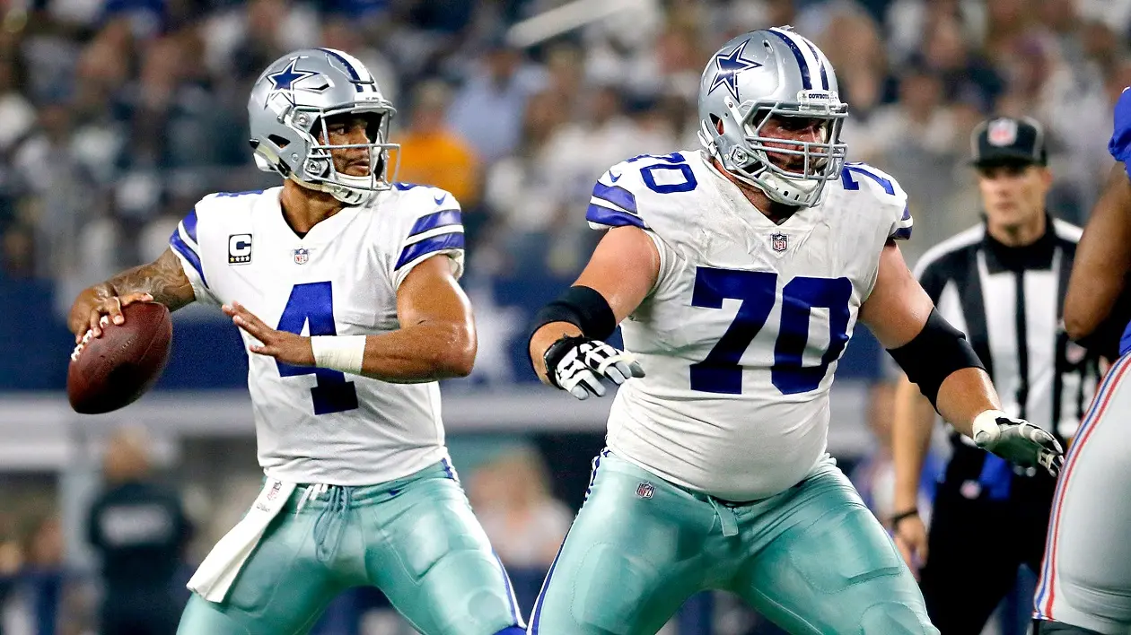 Dallas Cowboys restructure contracts of QB Dak Prescott and guard Zack Martin