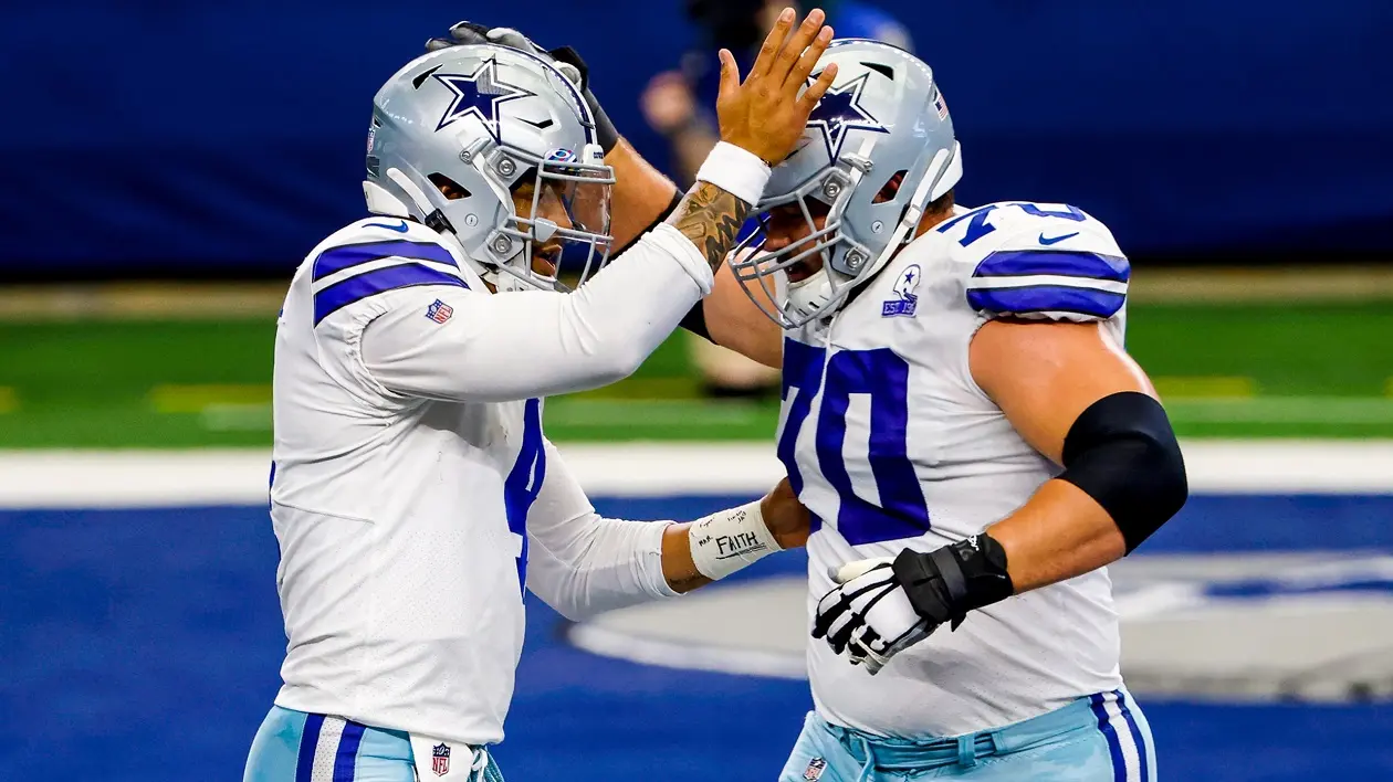 Dallas Cowboys restructure contracts of QB Dak Prescott and guard Zack Martin