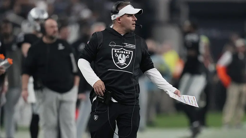 Las Vegas Raiders head coach Josh McDaniels