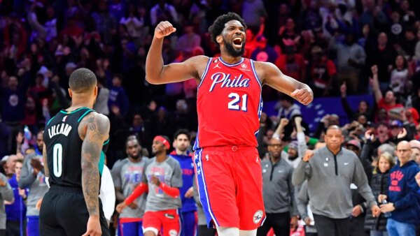 Joel Embiid acerta cesta decisiva, e Philadelphia 76ers derrota Portland Trail Blazers