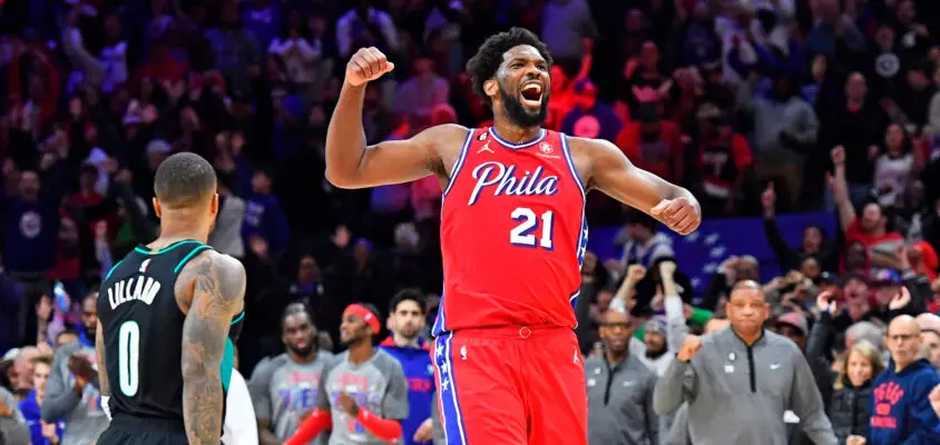 Joel Embiid acerta cesta decisiva, e Philadelphia 76ers derrota Portland Trail Blazers