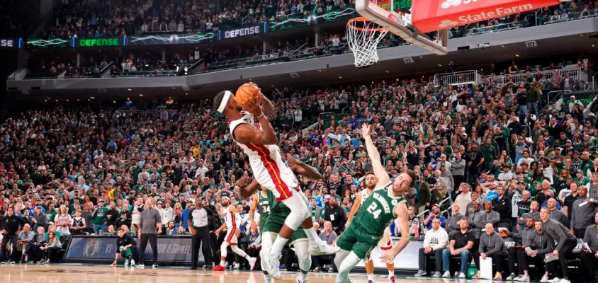 Miami Heat vence na prorrogação e elimina Milwaukee Bucks dos playoffs da NBA