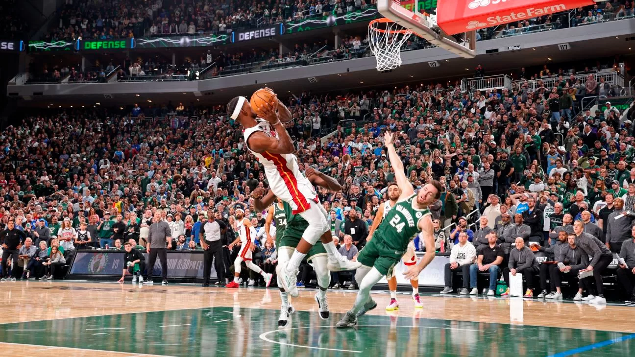 Miami Heat vence na prorrogação e elimina Milwaukee Bucks dos playoffs da NBA