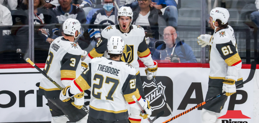 Golden Knights vencem Jets e se aproximam de classificação