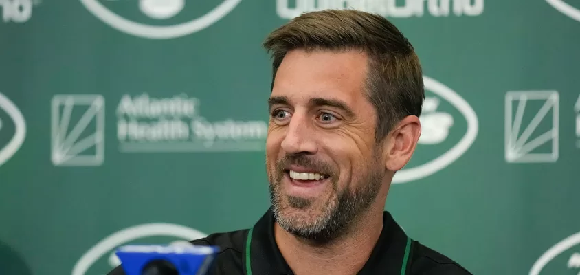 Aaron Rodgers New York Jets QB