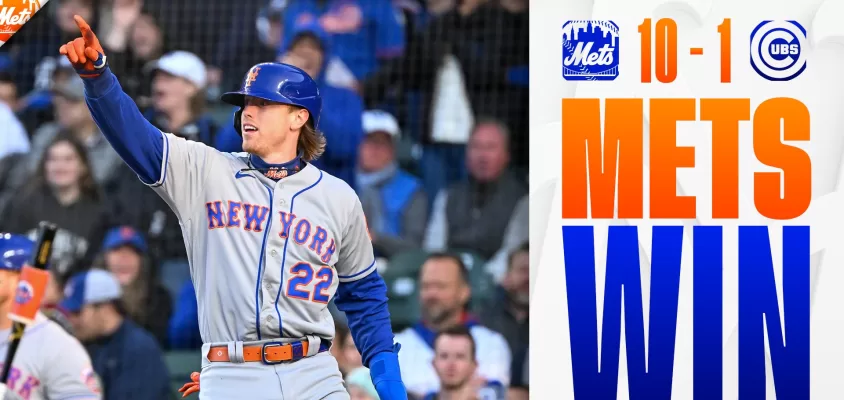 Mets dominam Cubs com nove home run de Pete Alonso