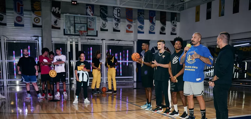 Under Armour realizou evento na NBA Store Arena