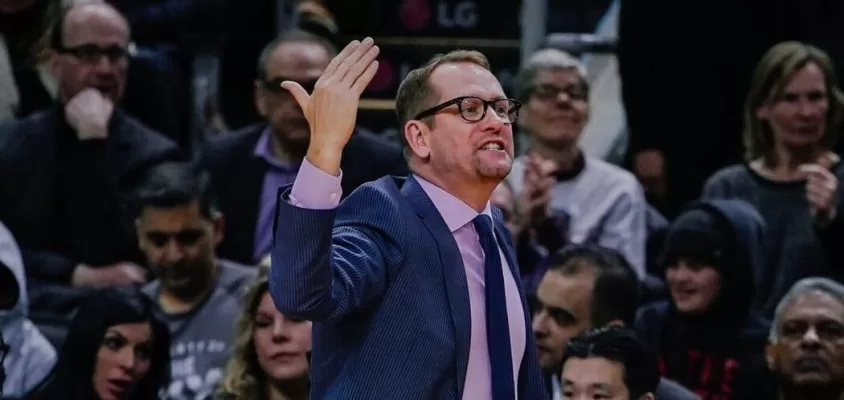 Nick Nurse é um dos favoritos a assumir Bucks ou Suns em 2023