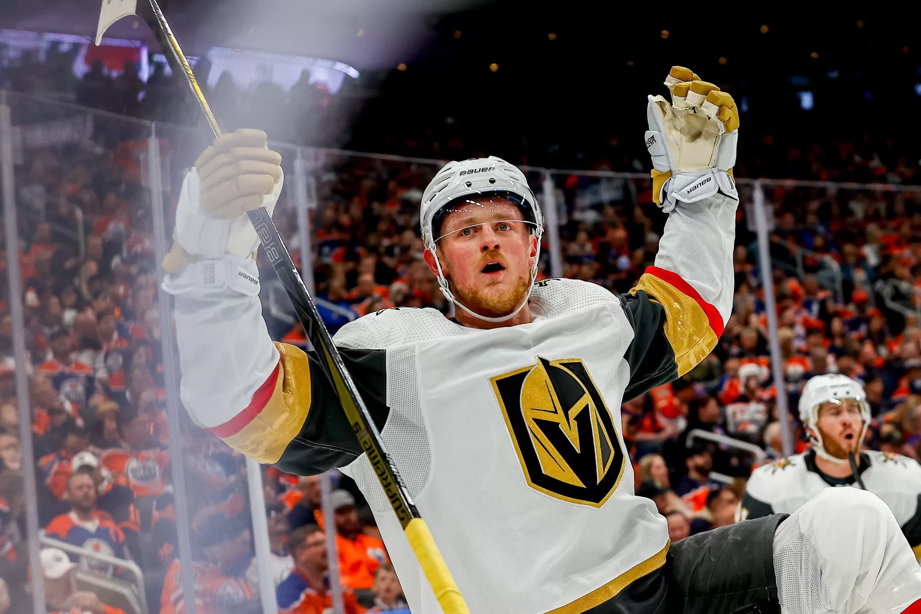 Marchessault desencanta e Golden Knights goleiam Oilers