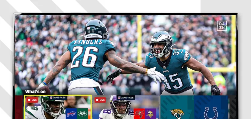 Game Pass da NFL agora é no DAZN