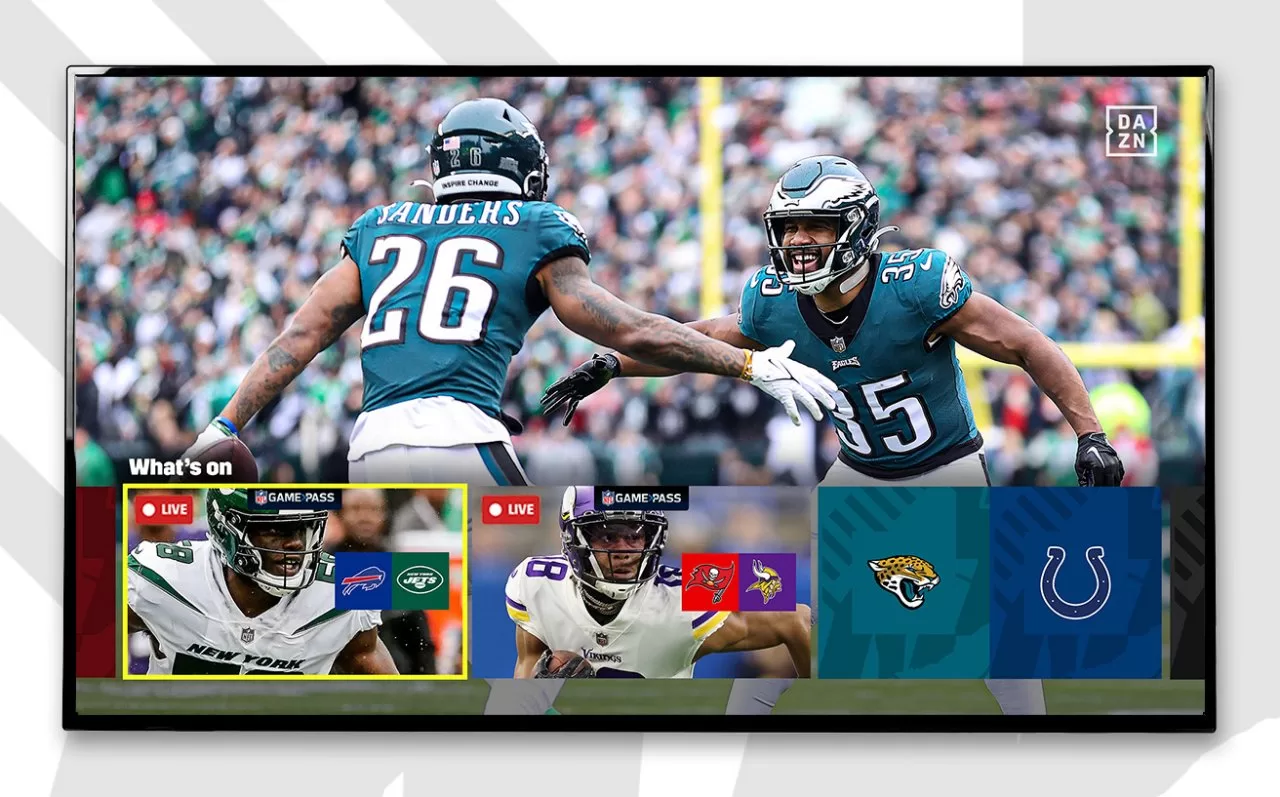 Game Pass da NFL agora é no DAZN