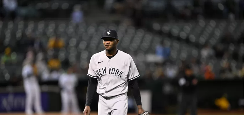 Yankees vencem A's com jogo perfeito de Domingo Germán