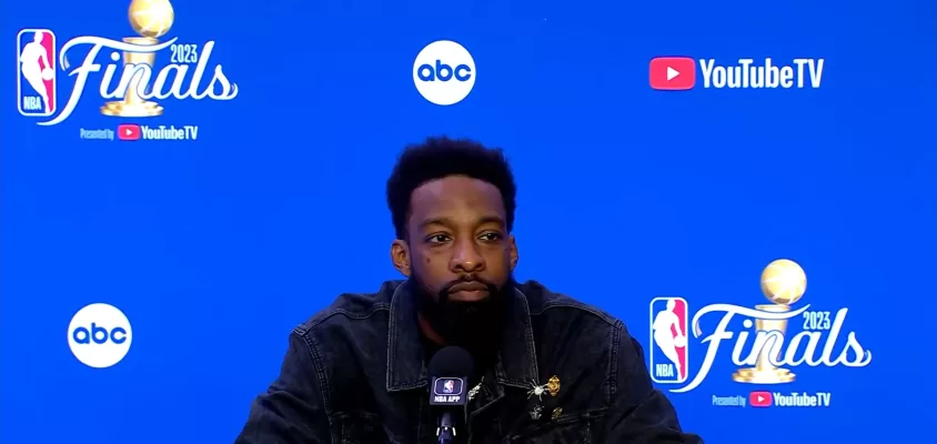 Jeff Green em entrevista após o jogo 2 das finais da NBA 2023