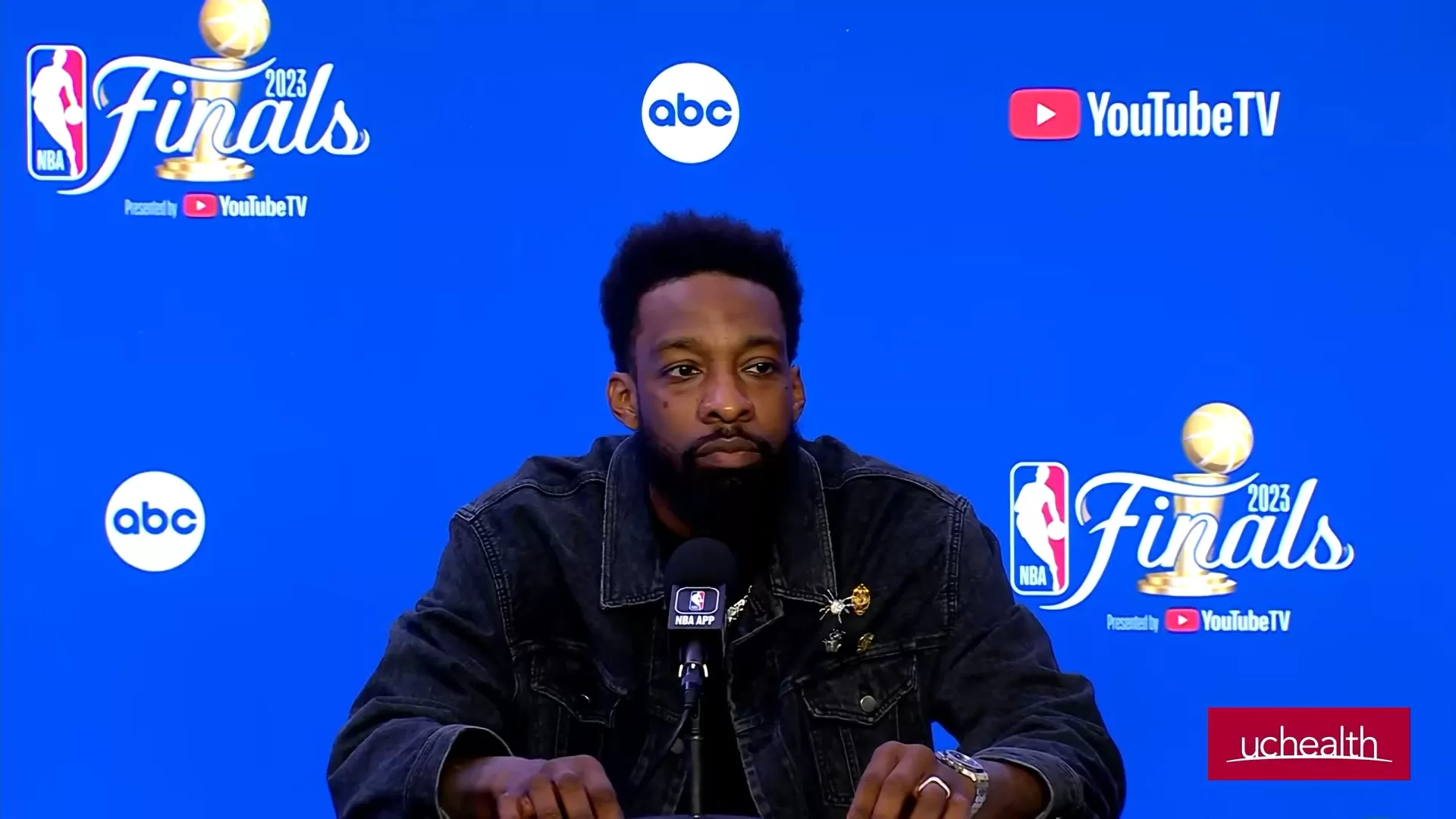 Jeff Green em entrevista após o jogo 2 das finais da NBA 2023