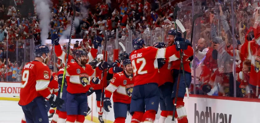 Verhaeghe marca na prorrogação e Panthers vencem Golden Knights