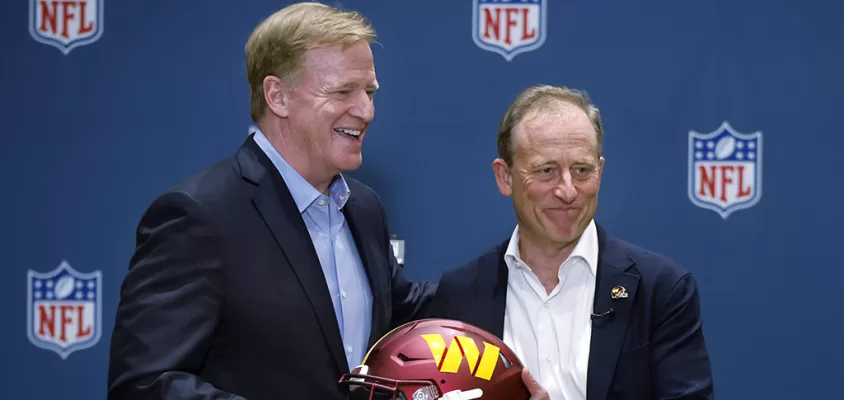 NFL Commissioner Roger Goodell on sale of Washington Commanders to Josh Harris