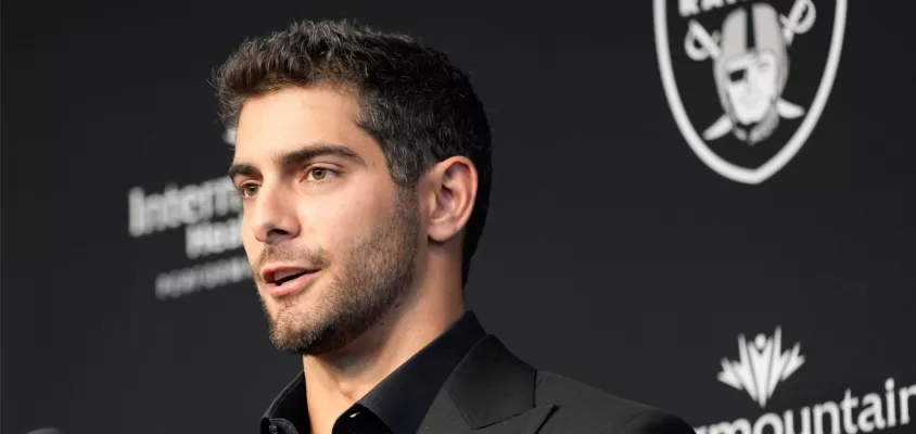 Las Vegas Raiders QB Jimmy Garoppolo